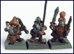 Command grupa regimentu thunderersw firmy Harlequin Miniatures (obecnie Black Tree Design).